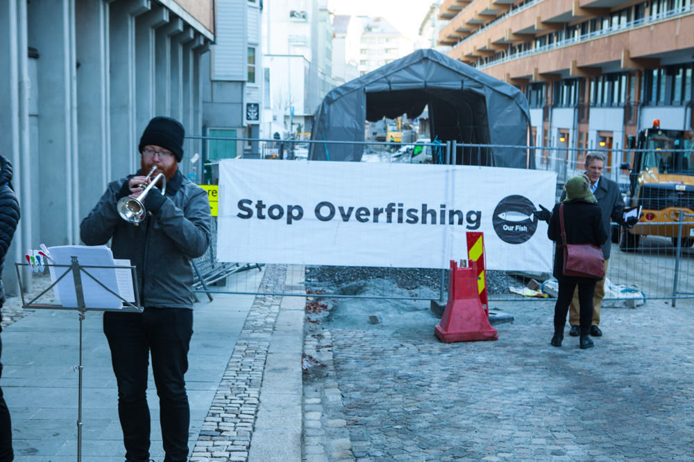 Our Fish Demands end to EU overfishing in Bergen