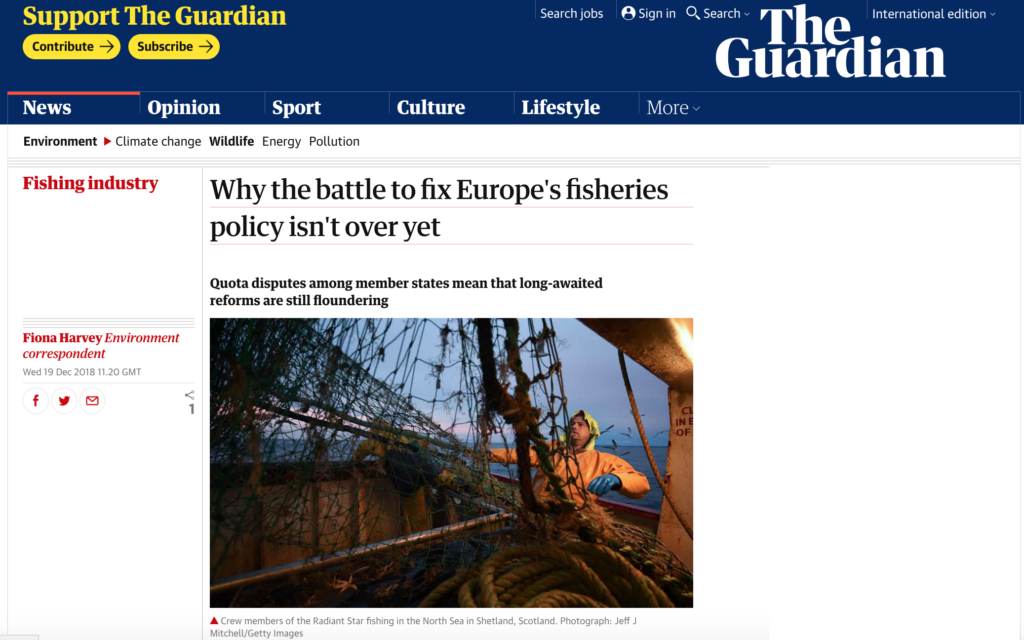 Why the battle to fix Europe's fisheries policy isn't over yet 