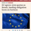 Undercurrent: EU agrees 2019 quotas as Brexit, landing obligation loom on horizon