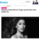 RTL Nieuws: Naakte Yolanthe en Tygo op de foto met dode vis