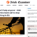 Irish Examiner:’It doesn’t help anyone’ – Irish academics back call to stop overfishing in EU