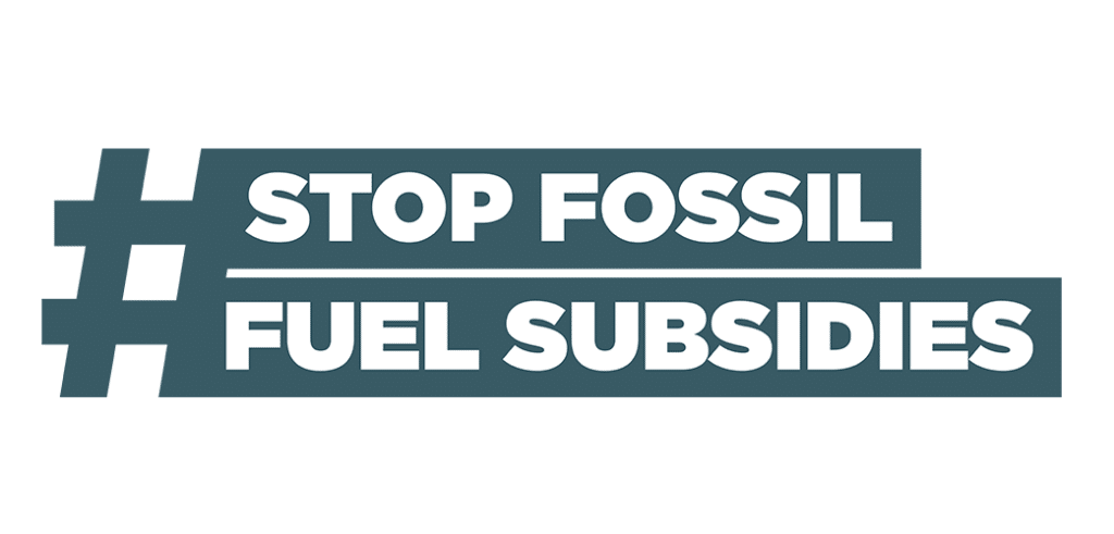 Stop Fossil Fuel Subsidies
