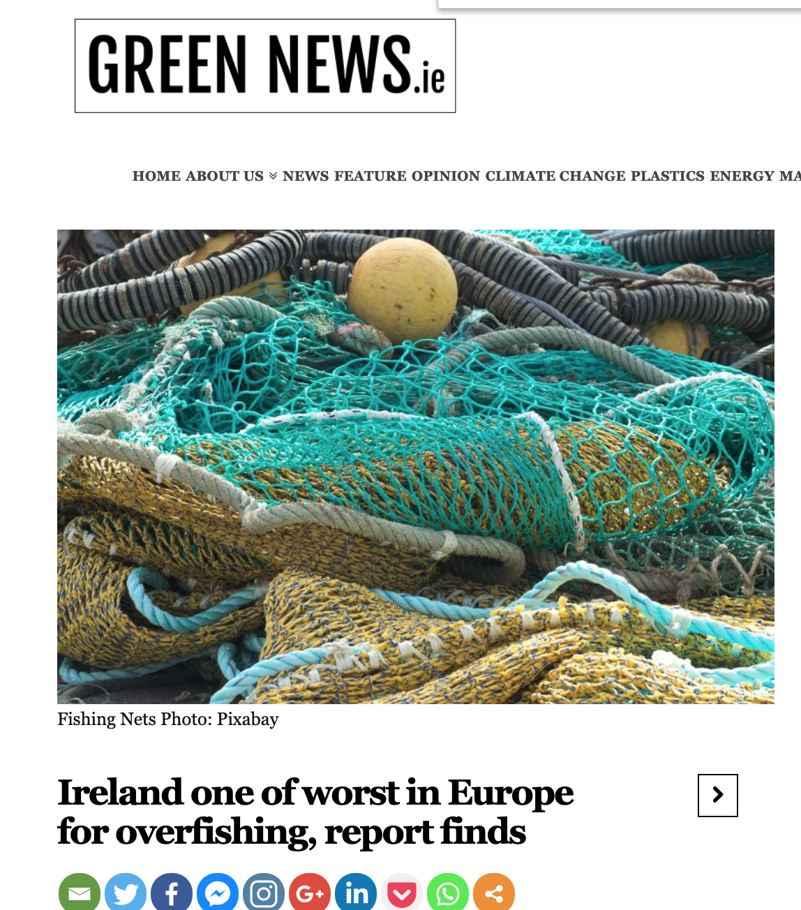 Ireland one of worst in Europe for overfishing, report finds