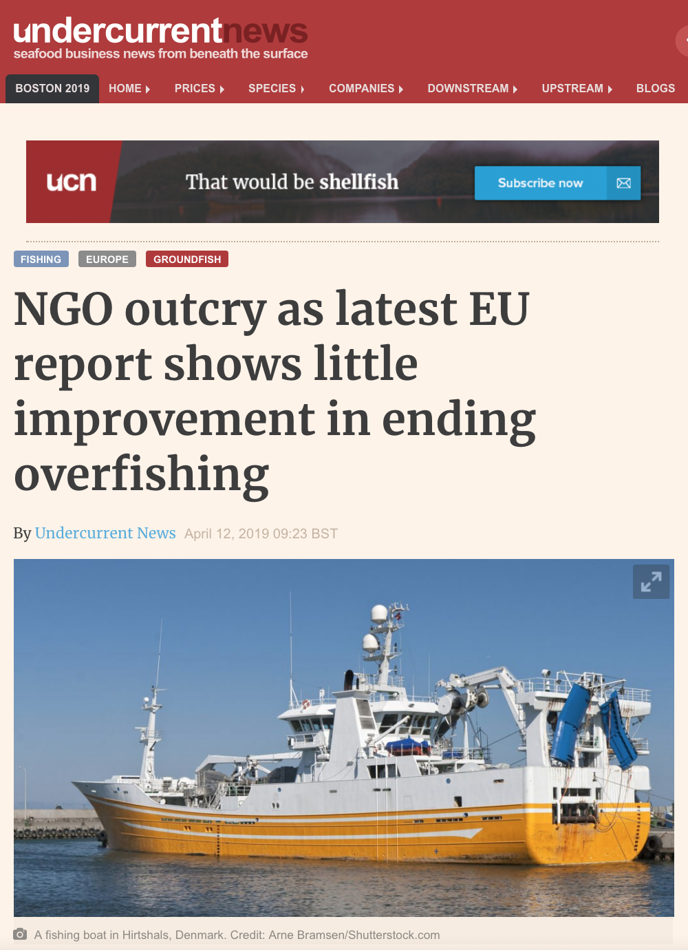 NGO outcry as latest EU report shows little improvement in ending overfishing