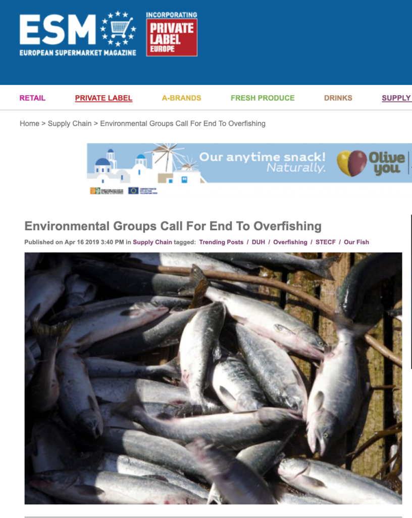 Environmental Groups Call For End To Overfishing