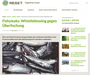  Fishyleaks: Whistleblowing gegen Überfischung 