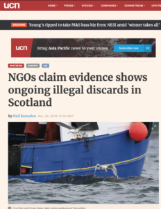 NGOs claim evidence shows ongoing illegal discards in Scotland