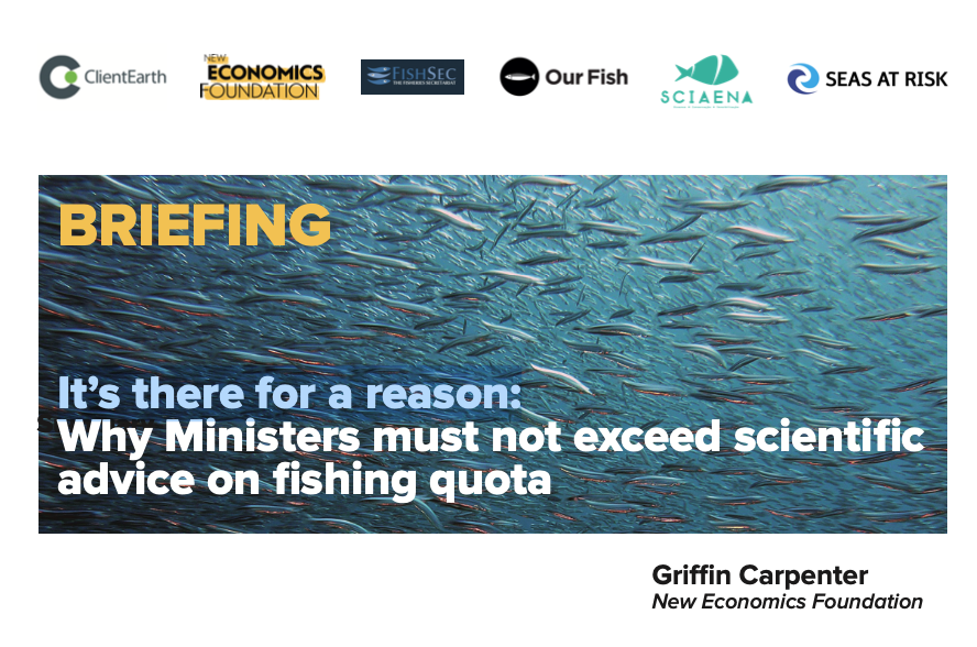 Why Ministers must not exceed scientific advice on fishing quota
