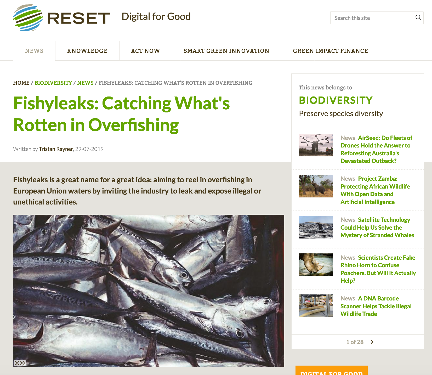 Fishyleaks: Catching What's Rotten in Overfishing
