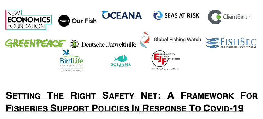 Covid-19 Blue Recovery - Setting the Right Safety Net: A Framework for Fisheries Support Policies in Response to Covid-19