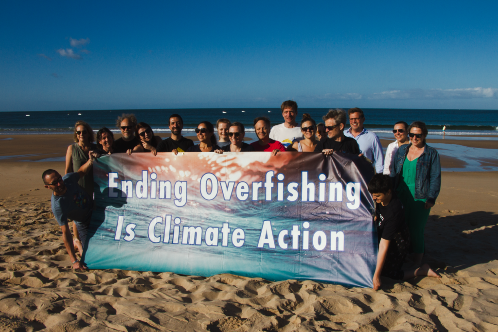 Overfishing is climate action - Atlantic Swim, UN Ocean Conference
